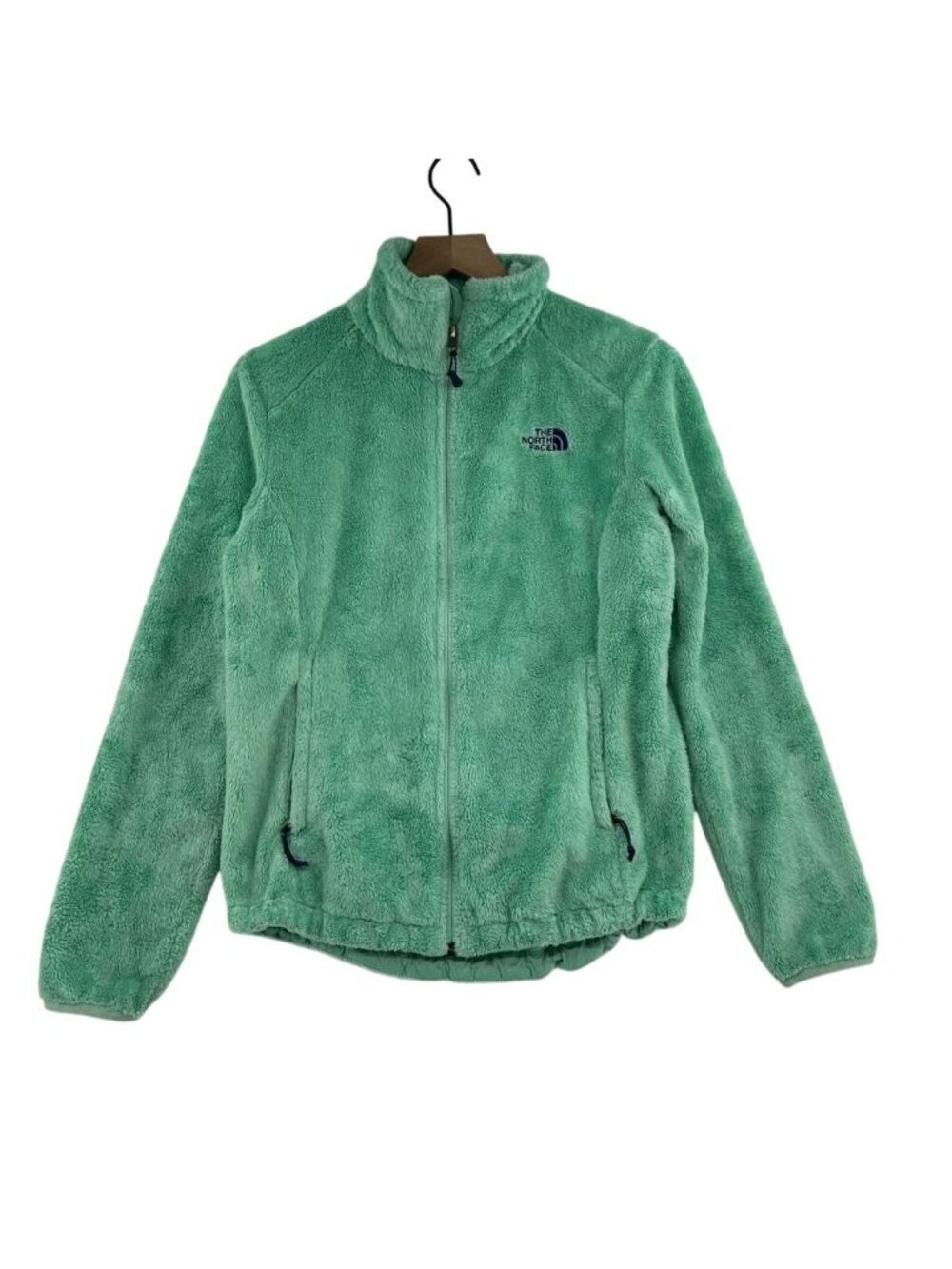 The North Face Jacket Women’s Size Small Mint Green Osito Full Zip Fleece Cozy
